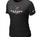 Women Houston Texans Black T-Shirt