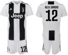 2018-19 Juventus FC 12 ALEX SANDRO Home Soccer Jersey