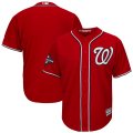 Nationals Blank Red 2019 World Series Champions Cool Base Jersey