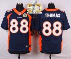 Nike Denver Broncos #88 Demaryius Thomas Navy Blue Alternate Super Bowl 50 Men Stitched NFL New Elite Jersey
