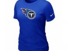 Women Tennessee Titans Blue T-Shirts