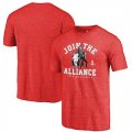 Houston Rockets Fanatics Branded Red Star Wars Alliance Tri-Blend T-Shirt