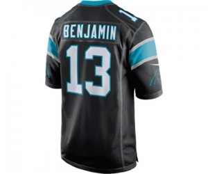 Nike carolina panthers #13 benjamin black jerseys[game]