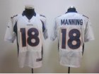 Nike denver broncos #18 manning white Elite jerseys