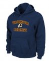Washington Red Skins Heart & Soul Pullover Hoodie D.Blue