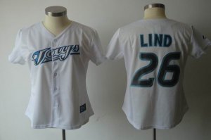 MLB Women Jerseys toronto blue jays #26 lind white