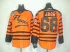 nhl philadelphia flyers #68 jagr orange[2012 winter classic]