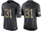 Seattle Seahawks #31 Kam Chancellor Anthracite 2016 Salute to Service Limited Jersey