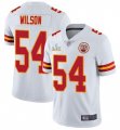Nike Chiefs #54 Damien Wilson White 2021 Super Bowl LV Vapor Untouchable Limited