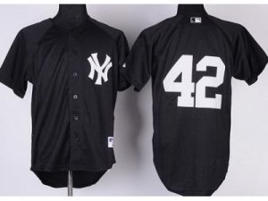 MLB 2012 Jersey New York Yankees #42 Mariano Rivera Black