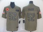 Nike Bears # 52 Khalil Mack 2019 Olive Salute To Service Limited Jersey