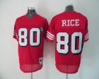 San Francisco 49ers #80 Jerry Rice red[75th]