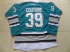NHL San Jose Sharks #39 Logan Couture blue jerseys 2015