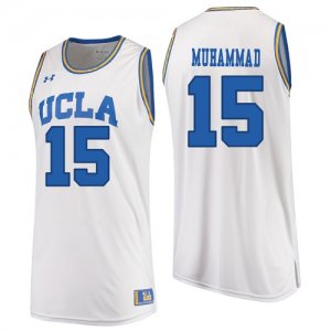 UCLA Bruins #15 Shabazz Muhammad White College Basketball Jersey