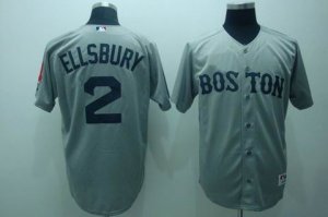 mlb boston red sox #2 ellsbury grey(2009 style)