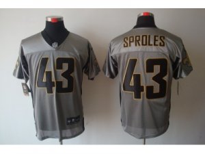 Nike NFL new orleans saints #43 sproles grey jerseys[Elite shadow]