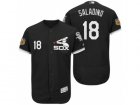Mens Chicago White Sox #18 Tyler Saladino 2017 Spring Training Cool Base Stitched MLB Jersey