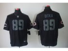 Nike NFL Chicago Bears #89 mike ditka Black Jerseys(Impact Limited)