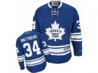 Youth Toronto Maple Leafs #34 Auston Matthews Blue Alternate Stitched NHL Jersey