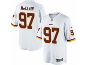 Mens Nike Washington Redskins #97 Terrell McClain Limited White NFL Jersey