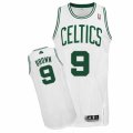 Mens Adidas Boston Celtics #9 Jaylen Brown Authentic White Home NBA Jersey
