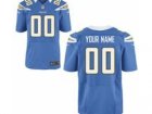 Men's Nike San Diego Chargers Customized Elite Alternate Jerseys