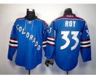 nhl jerseys colorado avalanche #33 roy blue