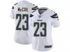 Women Nike Los Angeles Chargers #23 Dexter McCoil Vapor Untouchable Limited White NFL Jersey
