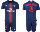 2018-19 Pari Saint-Germain 8 THIAGO MOTTA Home Soccer Jersey