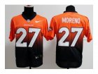 Nike jerseys denver broncos #27 moreno orange-blue[Elite II drift fashion]