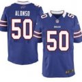 Nike Buffalo Bills #50 ALONZO blue elite jerseys