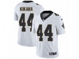 Mens Nike New Orleans Saints #44 Hauoli Kikaha Vapor Untouchable Limited White NFL Jersey