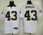 Nike nfl new orleans saints #43 sproles white Elite jerseys