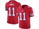 Mens Nike Buffalo Bills #11 Zay Jones Limited Red Rush NFL Jersey