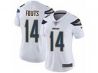 Women Nike Los Angeles Chargers #14 Dan Fouts Vapor Untouchable Limited White NFL Jersey