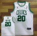 Celtics # 20 Ray Allen White Swingman Jersey