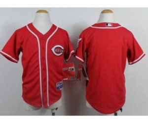 youth mlb jerseys cincinnati reds blank red