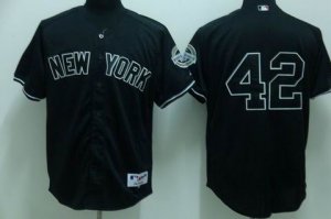 mlb new york yankees #42 rivera black(2009 logo)