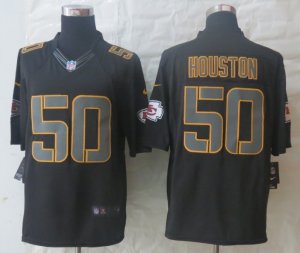 Nike Kansas City Chiefs #50 Houston Black Jerseys(Impact Limited)