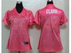 Nike Womens Indianapolis Colts #44 Clark Pink Jerseys