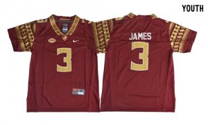 USC Trojans #3 James Red College Football Jersey