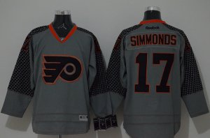 NHL Philadelphia Flyers #17 Wayne Simmonds Charcoal Cross Check Fashion jerseys