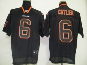 nfl chicago bears #6 cutler black[lights out]