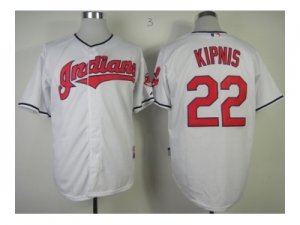 mlb jerseys cleveland indians #22 kipnis white