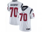 Mens Nike Houston Texans #70 Julien Davenport Vapor Untouchable Limited White NFL Jersey