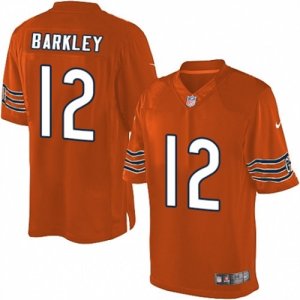 Mens Nike Chicago Bears #12 Matt Barkley Limited Orange Alternate NFL Jersey