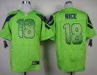 Nike NFL Seattle Seahawks #18 Sidney Rice green[Elite]