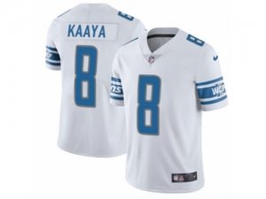Mens Nike Detroit Lions #8 Brad Kaaya Limited White Vapor Untouchable NFL Jersey