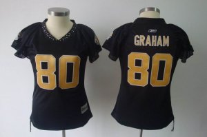 women nfl new orleans saints #80 graham field flirt fashion