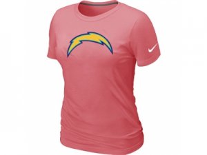 Women San Diego Charger Pink Logo T-Shirt